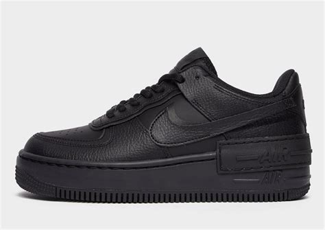 nike air force zwart hoog dames|zwarte air force 1.